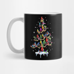 Birds Christmas Tree Mug